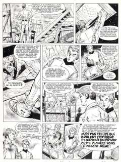 Paape | Luc Orient, planche n°41 Ã  l’encre de Chine sur … | Millon