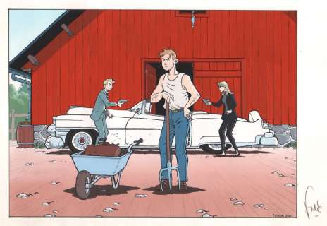 Simon | Le Poisson-clown, illustration Ã  l’encre de Chine… | Millon