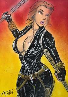 Alvin Silvrants | Black Widow - Belle as Natasha Romanoff - by Alvin Silvrants | Catawiki
