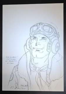 Weinberg, Albert | Weinberg, Albert - Dessin original dédicacé - Dan Cooper - (2006) | Catawiki