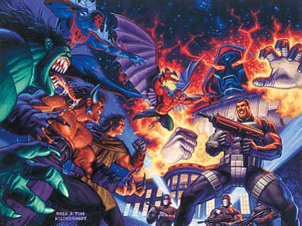 BROTHERS HILDEBRANDT 2099 WORLD OF DOOM SPECIAL Cover