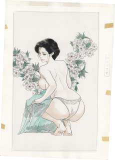 Ken Tsukikage hand-drawn color manuscript (main lines are copies) | Mandarake (Big Web)