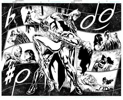 Yanick Paquette - Batman 69 Page 12-13 Issue 69 Page 12-13