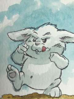 Masbou, Jean-Luc | Masbou, Jean-Luc - Dessin original couleur - De Cape et de Crocs - Eusèbe | Catawiki