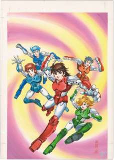 Masami Watanabe Hand-Drawn Color Illustration "Gaiden Samurai Trooper" | Mandarake (Big Web)