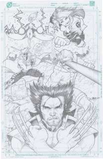 Alti Fermancia Hand-Drawn Illustration "X-MEN" | Mandarake (Big Web)