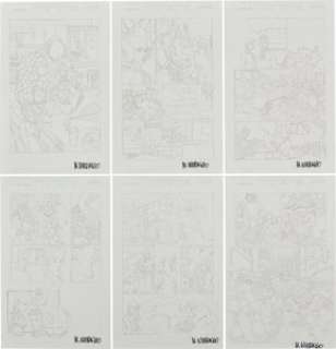 Mike Wieringo Fantastic Four #61 Complete 22-page Story "24 Blocks and One Blockhead" Original Art -