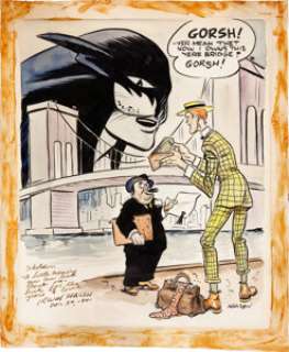 Irwin Hasen Golden Age Wildcat Specialty Illustration Original Art (1941). Treasures such as this seldom -