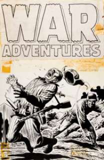 Russ Heath War Adventures #13 Korean War Cover Original Art (Atlas, 1953). "What happens when ‘The Commies -