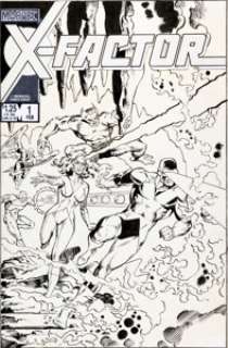 Walt Simonson and Joe Rubinstein X-Factor #1 "The Return of Jean Grey" Cover Original Art (Marvel, 1986). -