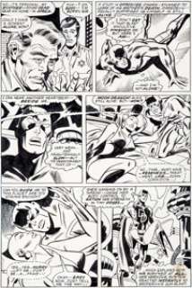 Don Heck and Sal Trapani Daredevil #106 Moondragon Page 15 Original Art (Marvel, 1973). Daredevil and Moondragon -