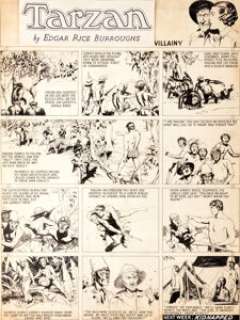 Hal Foster Tarzan Sunday Comic Strip Original Art dated 2-2-36 (United Feature Syndicate, 1936). The - | Heritage