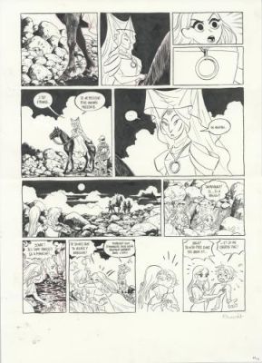 Kerascoët | Foudroyant, Tome 2 La montagne de feu, planche 21 | Galerie 9ème Art