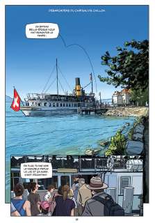 CHRISTIAN MOREILLON _ "Sur la piste du chasselas"_ Tirage page 12 | Galerie Neuf