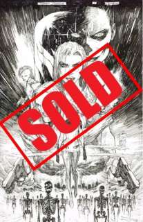 Marc Silvestri | CyberForce #1 Original Cover Art | Marc Silvestri