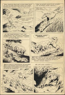 Gill - LONE RANGER’S HORSE HI-HO SILVER #24, Pg 15, Dell (1958) | Russ Cochran