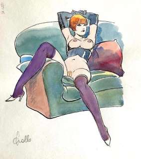 Leone Frollo | Leone Frollo - Illustrazione originale - Page volante - Exemplaire unique | Catawiki