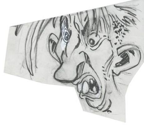 Régis Loisel | Recherche de personnage, Pierrot | Galerie 9ème Art