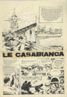 Le Goff | CASABLANCA, planche 1 | Galerie 9ème Art