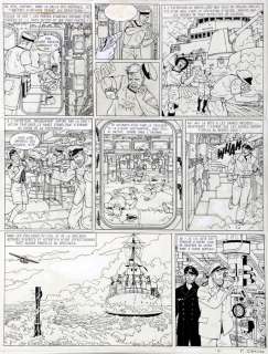 Zanon - Harry Dickson, planche n°6 Ã  l‘encre de Chine de…