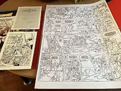 Henk Kuijpers - Franka 18 - Mega editie III: Kidnap + Originele pagina (p.26) - Cartonné - EO - (2004)