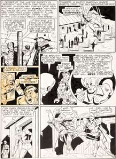 Howard Sherman All-Star Comics #14 Doctor Fate Page 2 Original Art (DC, 1942). We‘ve never before offered a -
