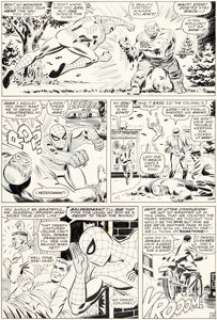 John Romita Sr. Amazing Spider-Man #43 Page  19 Original Art (Marvel, 1968).... | Heritage