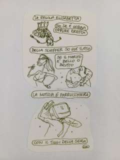 Gipi | Gipi - Illustrazione Originale "La Filastrocca della Regina Elisabetta" | Catawiki