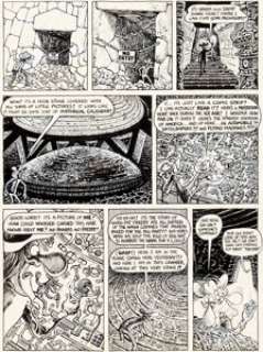 Gilbert Shelton and Paul Mavrides The Fabulous Furry Freak Brothers #8 Page 14 Story Original Art (Rip Off Press, ...