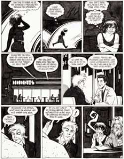 Jaime Hernandez Love and Rockets #20 page 16 Original Art (Fantagraphics, 1987).... | Heritage