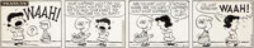 Charles Schulz Peanuts Daily Comic Strip Original Art dated 8-6-53 (United Feature Syndicate, 1953)....