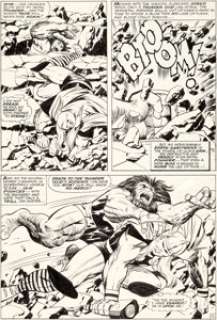 Jack Kirby and Vince Colletta Thor #137 Story Page 12 Original Art (Marvel, 1967).... | Heritage