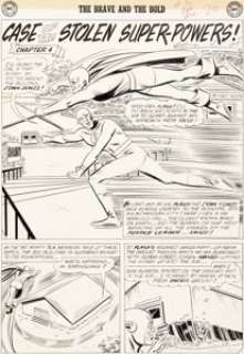 Mike Sekowsky and Bernard Sachs Brave and the Bold #30 Story Page 17 Justice League of America Original Art (DC, 1... | Heritage