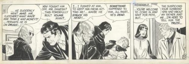 Leonard Starr | Mary Perkins, On Stage, Strip du 22 janvier 1977 | Galerie 9ème Art