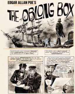 Isidro Mones Vampirella #49 Edgar Allan Poe Complete 14-Page Story Original Art (Warren, 1976). A strange - | Heritage