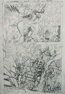 David Baldeón (Penciller) - Spider-Man #01 Page 17 - Web Warriors - Exemplaire unique