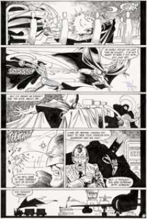Todd McFarlane and Alfredo Alcala Detective Comics #576 Story Page 17 Original Art (DC, 1987)....
