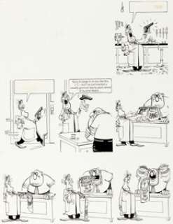 Don Martin The Inventor at the Novelty Company, MAD #79 Original Art (EC, 1963).... | Heritage
