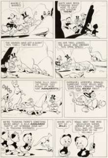 Carl Barks Uncle Scrooge #62 Story Page 15 Original Art (Gold Key, 1966).... | Heritage