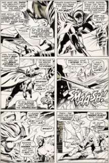 John Buscema Avengers #79 Page 18 Original Art (Marvel, 1970).... | Heritage