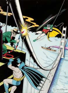 Dick Sprang Batman #76 Cover Re-Creation Original Art (1984).... | Heritage
