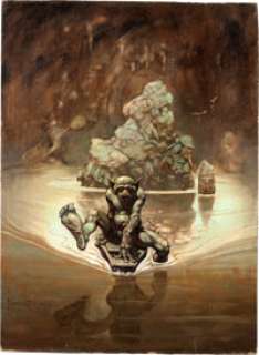 Frank Frazetta "Gollum" Painting Original Art (1973).... | Heritage