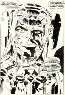 Jack Kirby and Joe Sinnott Fantastic Four #83 Splash Page 5 Maximus the Mad Original Art (Marvel, 1969).... | Heritage