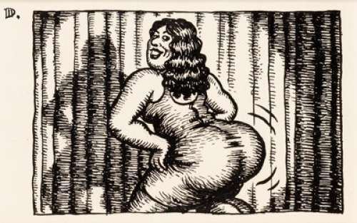 Robert Crumb Arcade, the Comics Revue #3 Original Art for Charles Bukowski Story (the Print Mint, 1975).... | Heritage