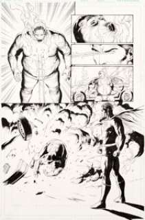 Gary Frank and Jon Sibal Superman: Secret Origin #6 Planche 19 (DC, 2010)....