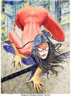 Milo Manara Spider-Woman #1 Couverture Variante Originale (Marvel, 2014)....