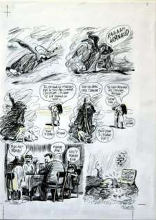 Blutch | LE PETIT CHRISTIAN TOME 2 Planche originale à l’encre de chine n°8, | Cornette de St Cyr