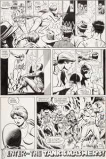 Frank Springer and Andy Mushynsky G.I. Joe, A Real American Hero #27 Story Page 22 Original ...