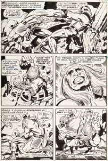 Jack Kirby and Mike Royer - Eternals