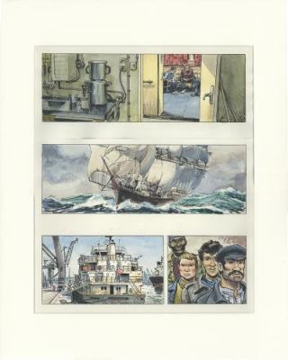 Jean-Claude Mézières | Lady Polaris, Planche 28 | Galerie 9ème Art